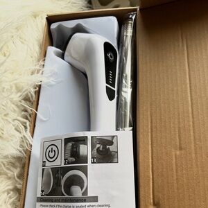 Electric Cleaning Brush with brush attachment included